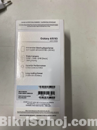 Samsun Glaxxy A15 (5G) Official